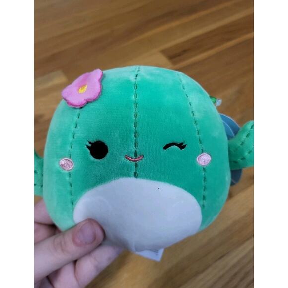 Squishmallows Maritza the Cactus 5” NWT Kellytoy Green Plush - Picture 5 of 10